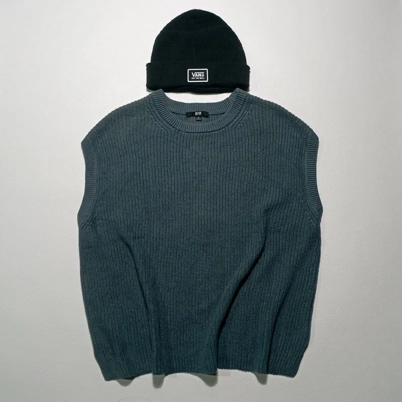 Uniqlo Streetwear Luxury Vest Pria multicolor photo 1