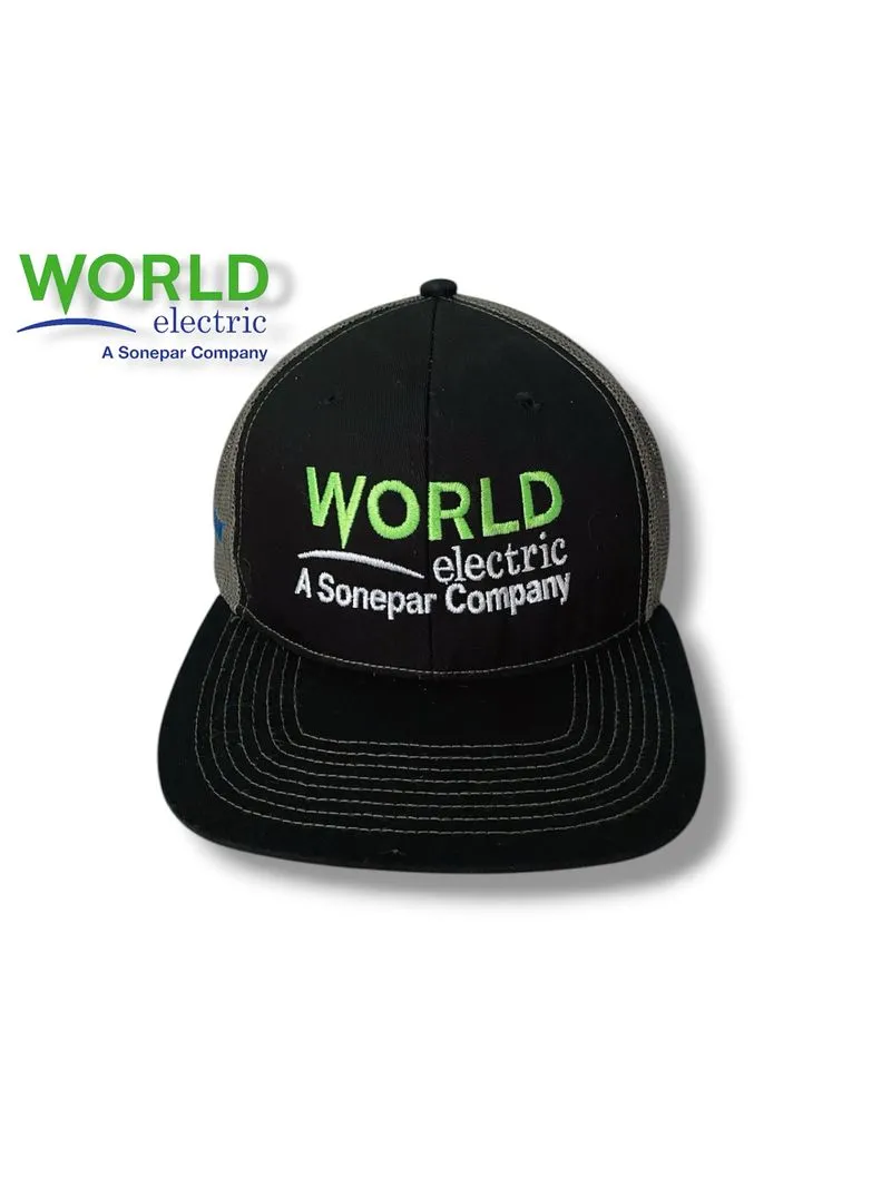 topi trucker World Electric A Sonepar Company photo 1