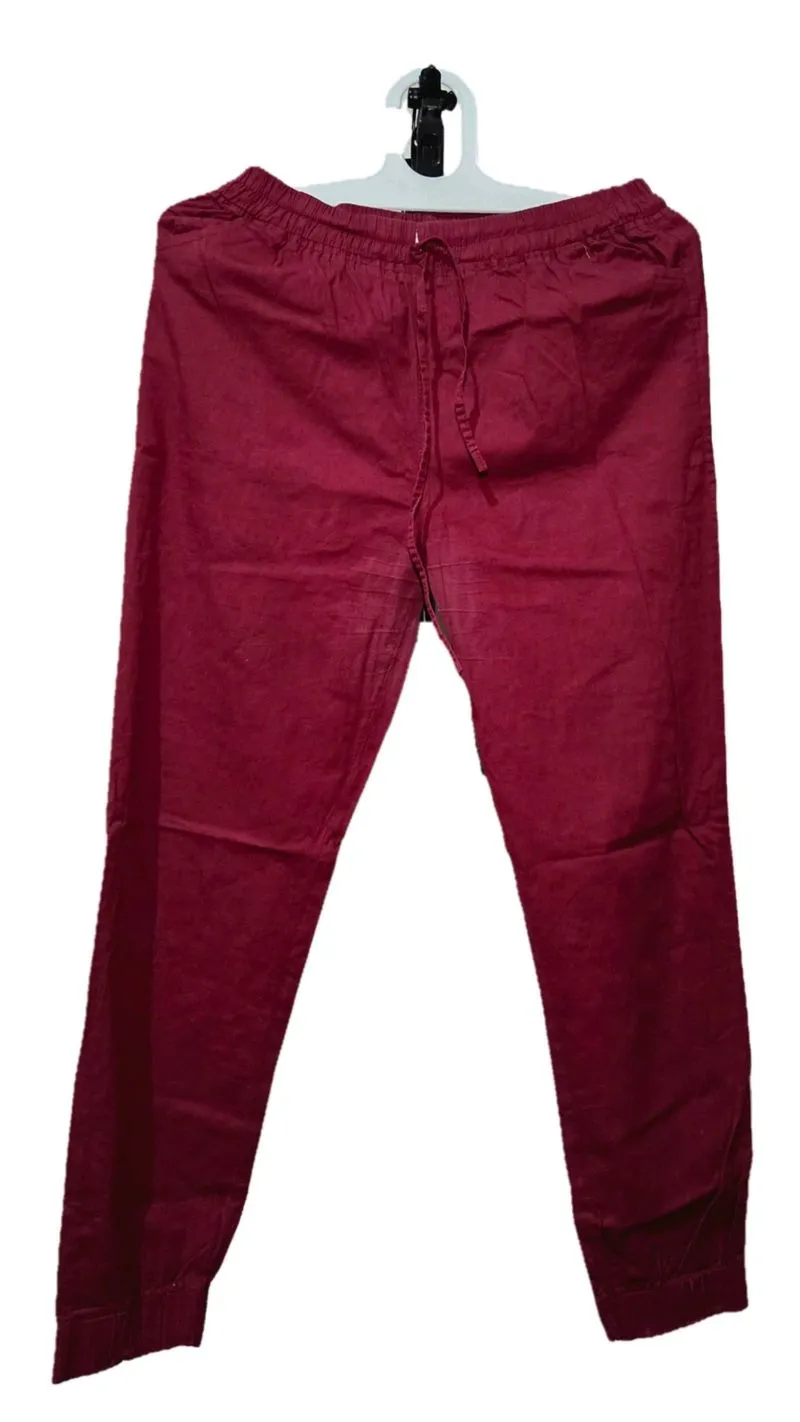 Dark Maroon Jogger 🍷✨ photo 1