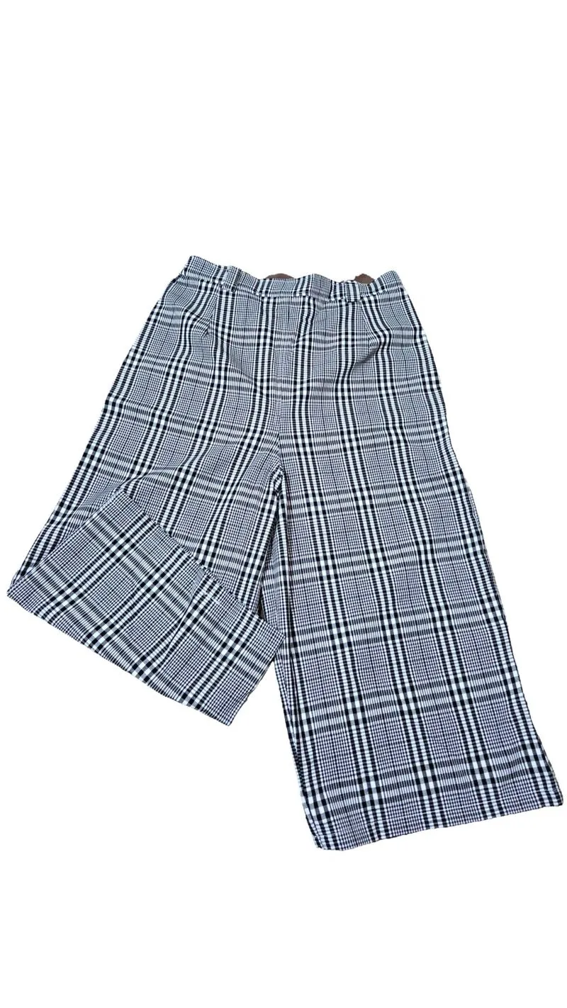 Tartan Wide Pants photo 1