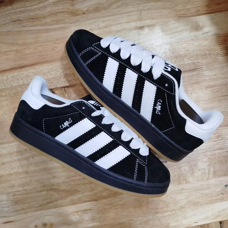 Adidas Casual Sneakers Pria white black photo 1