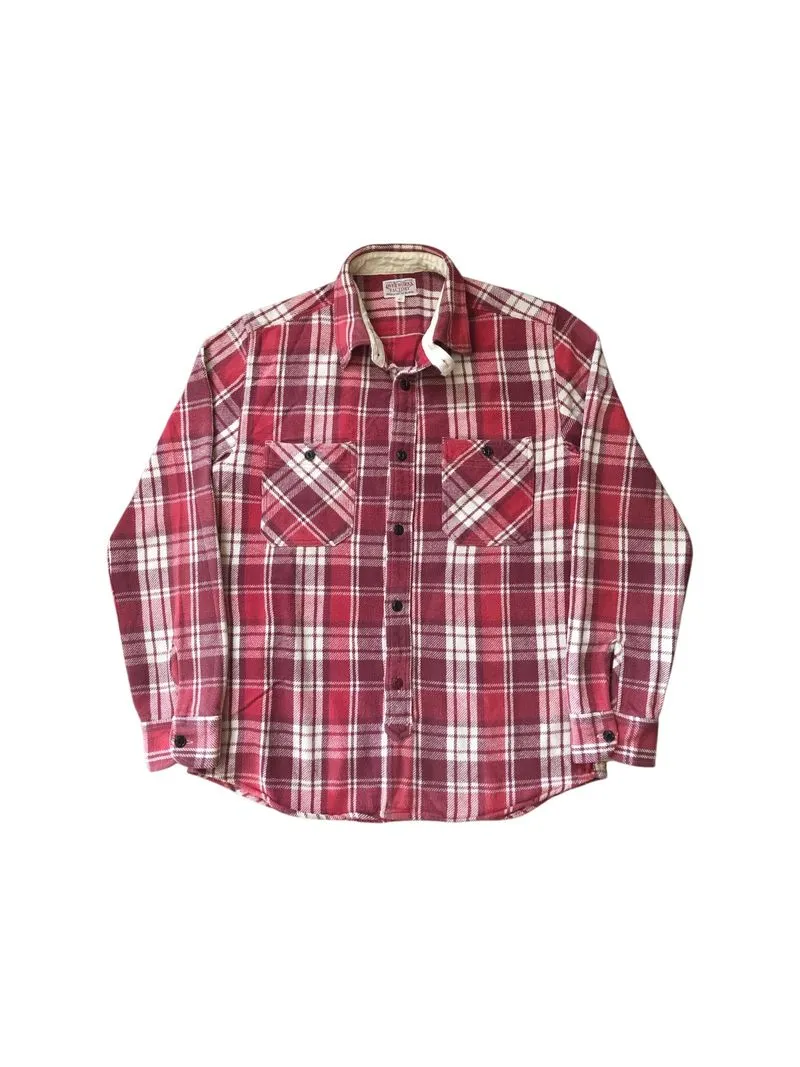 Vintage Edwin Japan Over Works Factory Flannel Shirt photo 1