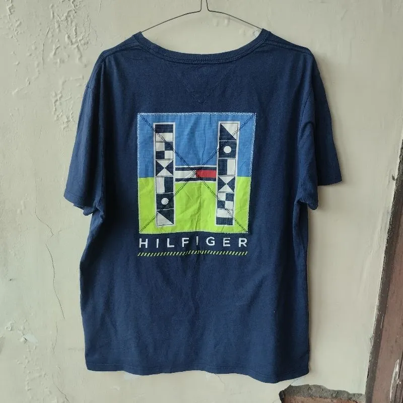 Men’s Tommy Hilfiger Boating Sailing Emblem T-Shirt Original photo 1