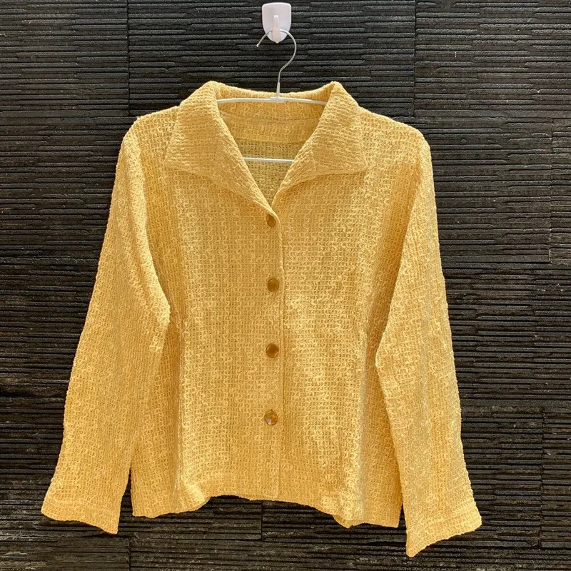 Yellow #Blazer #Korean Good condition no photo 1