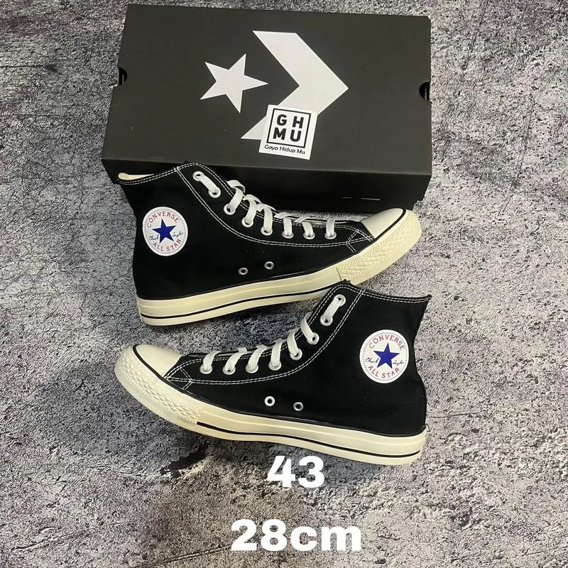 Converse Allstar Hi Black White Original photo 1