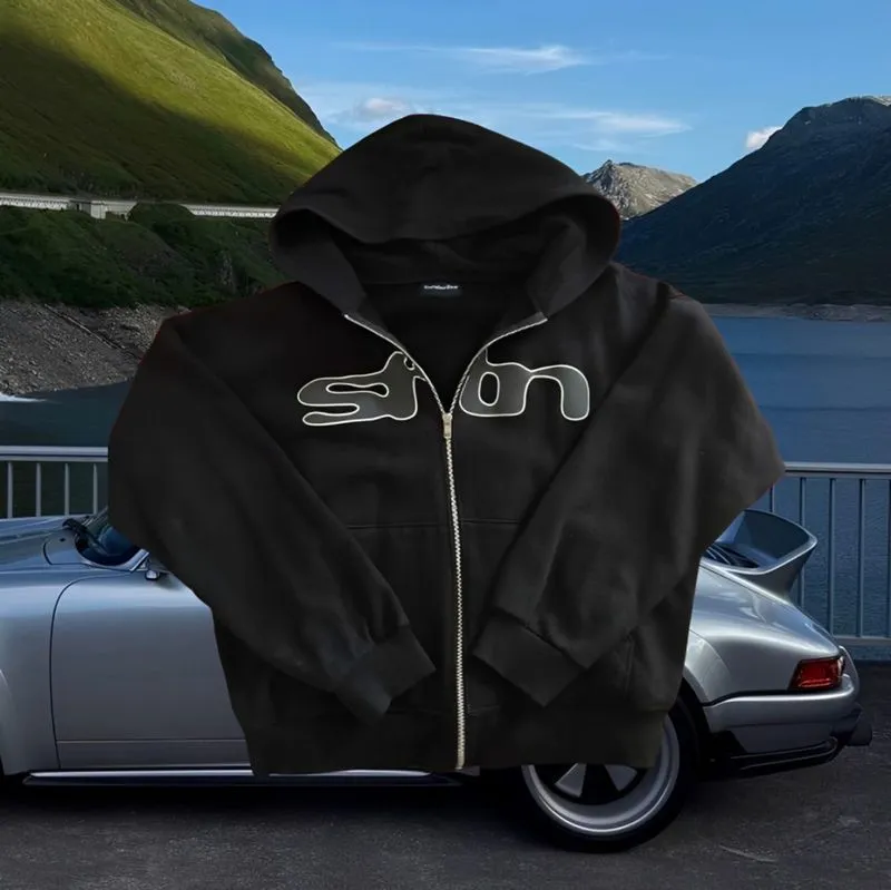 HOODIE SATISFACTION -  Hoodie Zipper Boxy 375GSM photo 1