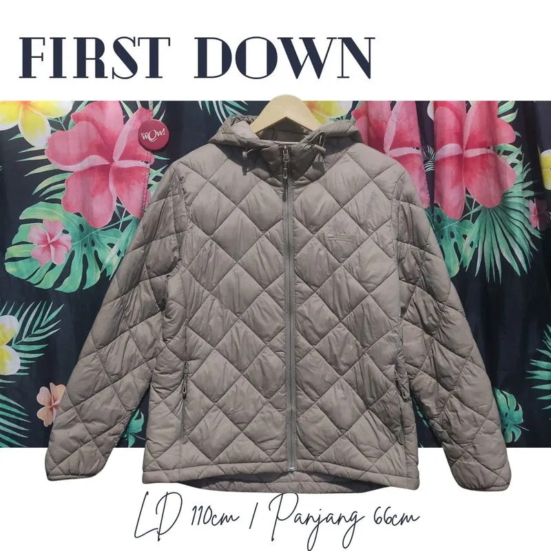 First Down - Jacket tebal thermal puffer photo 1