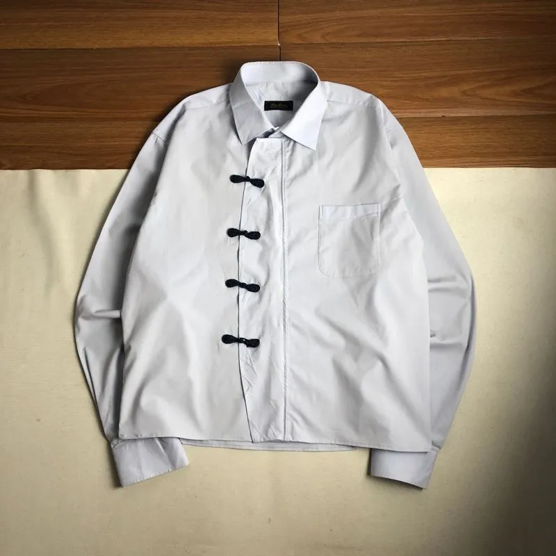 Cheongsam shirt boxy photo 1