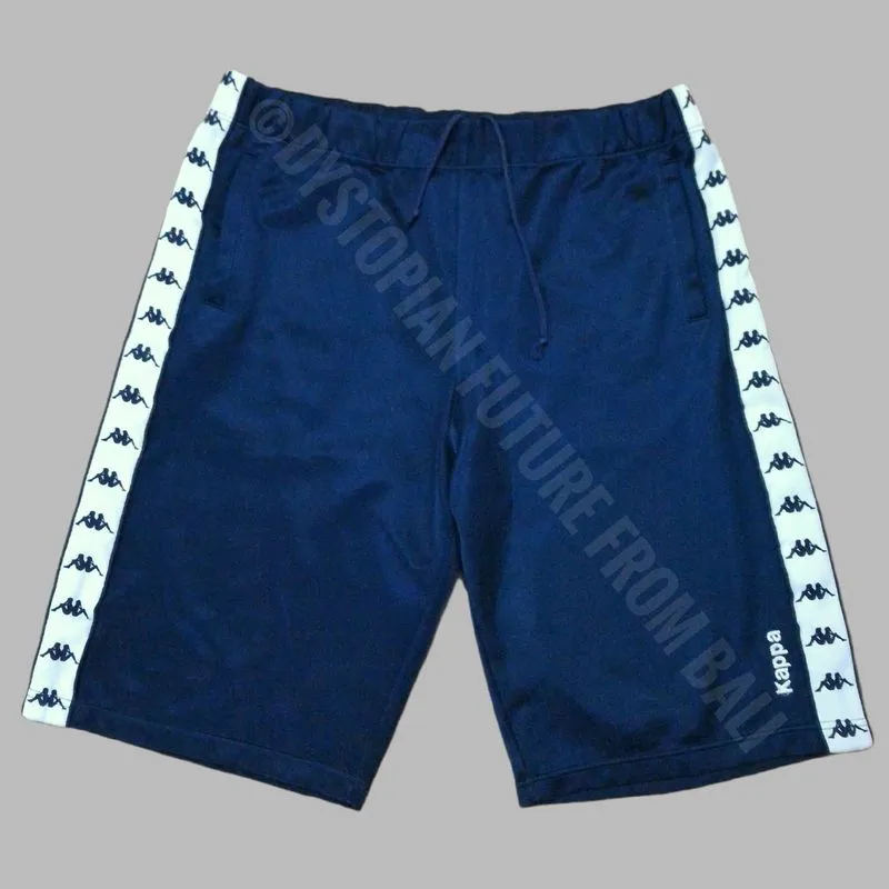 Kappa Side Taped Track Shorts Navy/White photo 1
