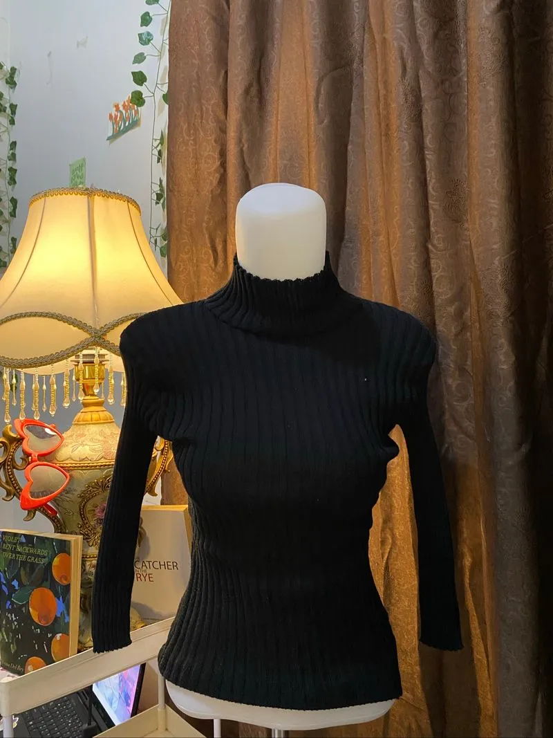 ⋆. 𐙚 ˚ Essential Midnight Turtleneck photo 1