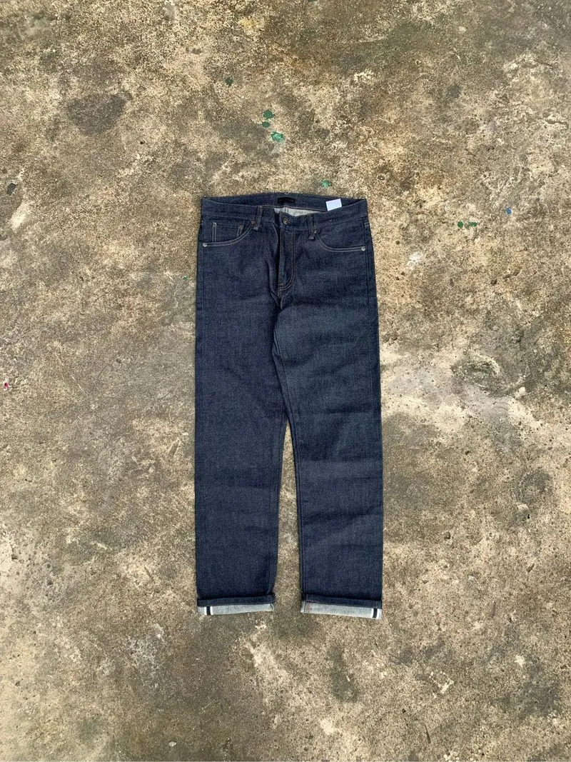 uniqlo selvedge denim pants photo 1