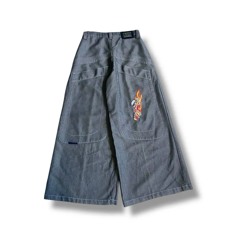 Wonder Flaming Blue Wide Leg photo 1