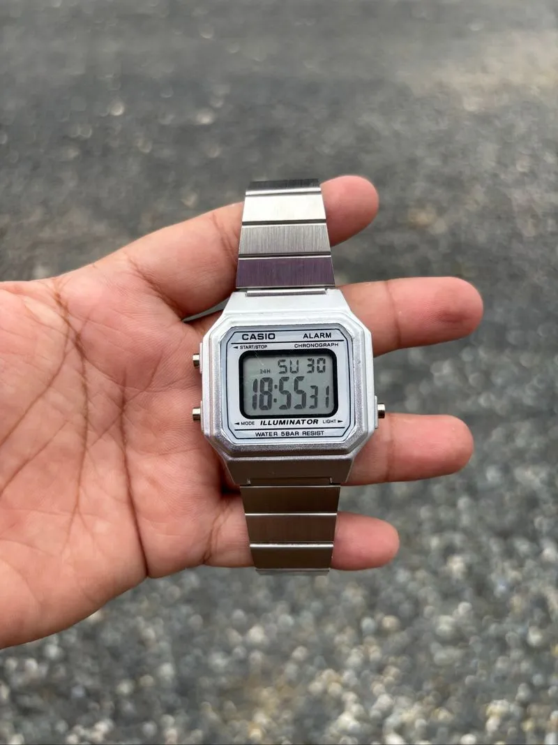 JAM CASIO DW-650 SILVER photo 1