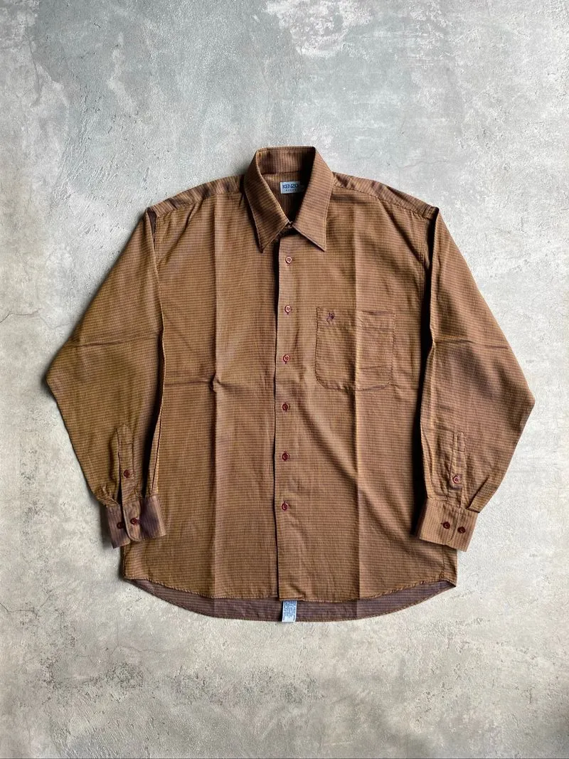 Vintage Kenzo Homme Shirt Size Fit L photo 1