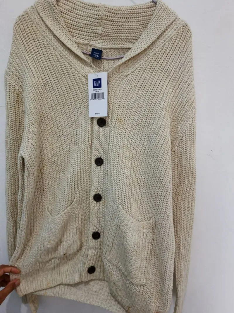 Cardigan putih photo 1