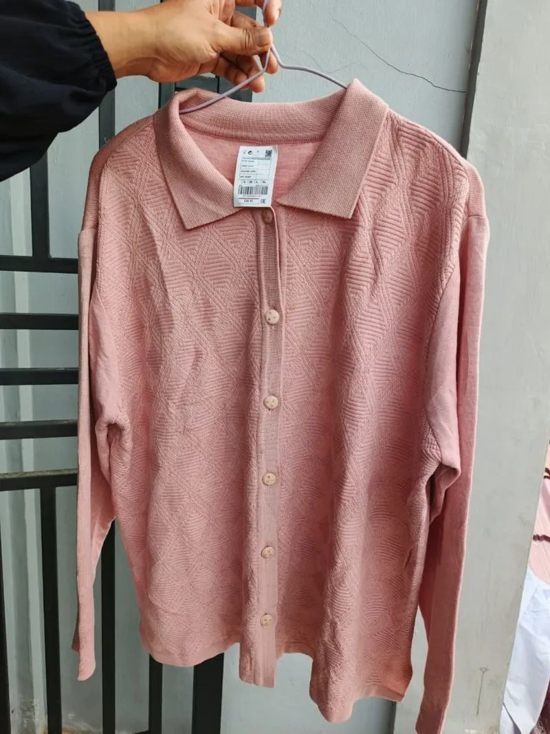 Cardigan pink photo 1