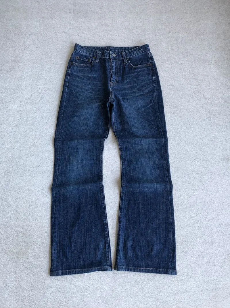 ❤️‍🔥 Uniqlo low bootcut jeans ❤️‍🔥 photo 1