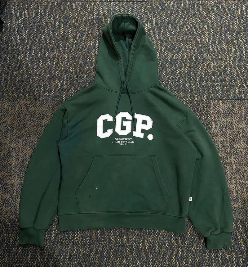 Codegraphy Forest Green Hoodie  photo 1