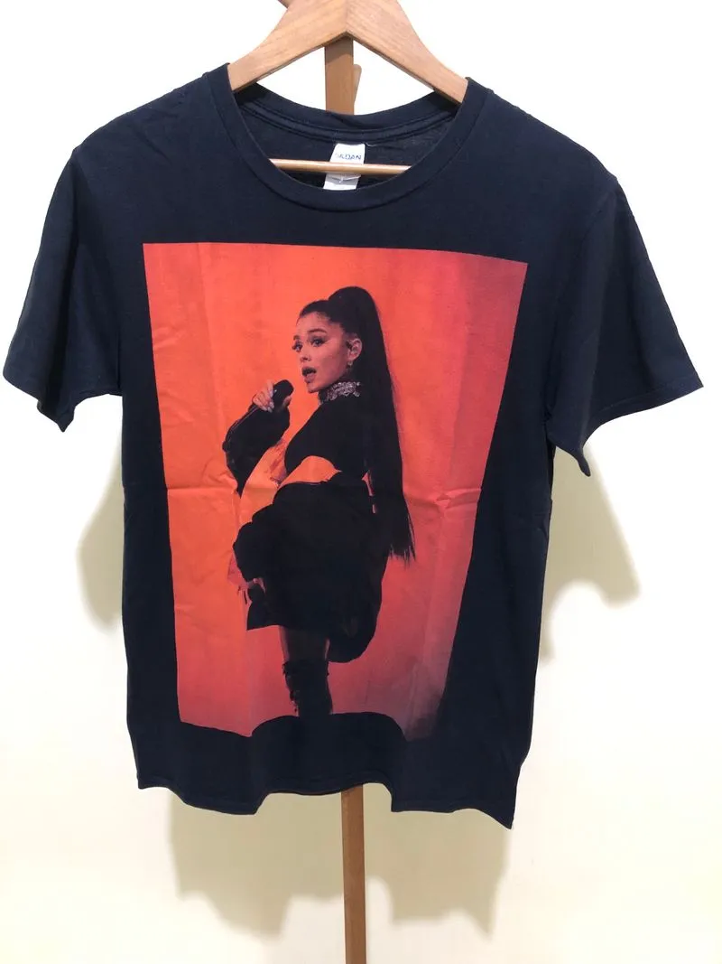 Gildan Vintage Y2K T-shirt Pria black photo 1