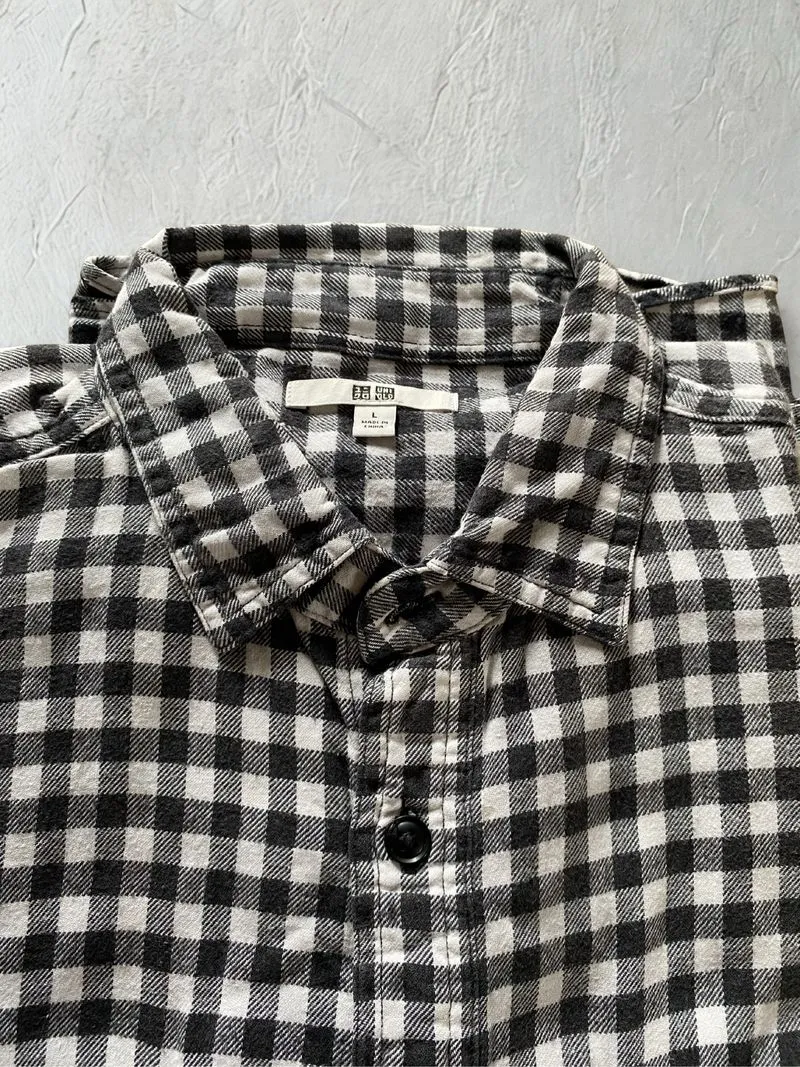 Kemeja Flanel Uniqlo 100% original  photo 1