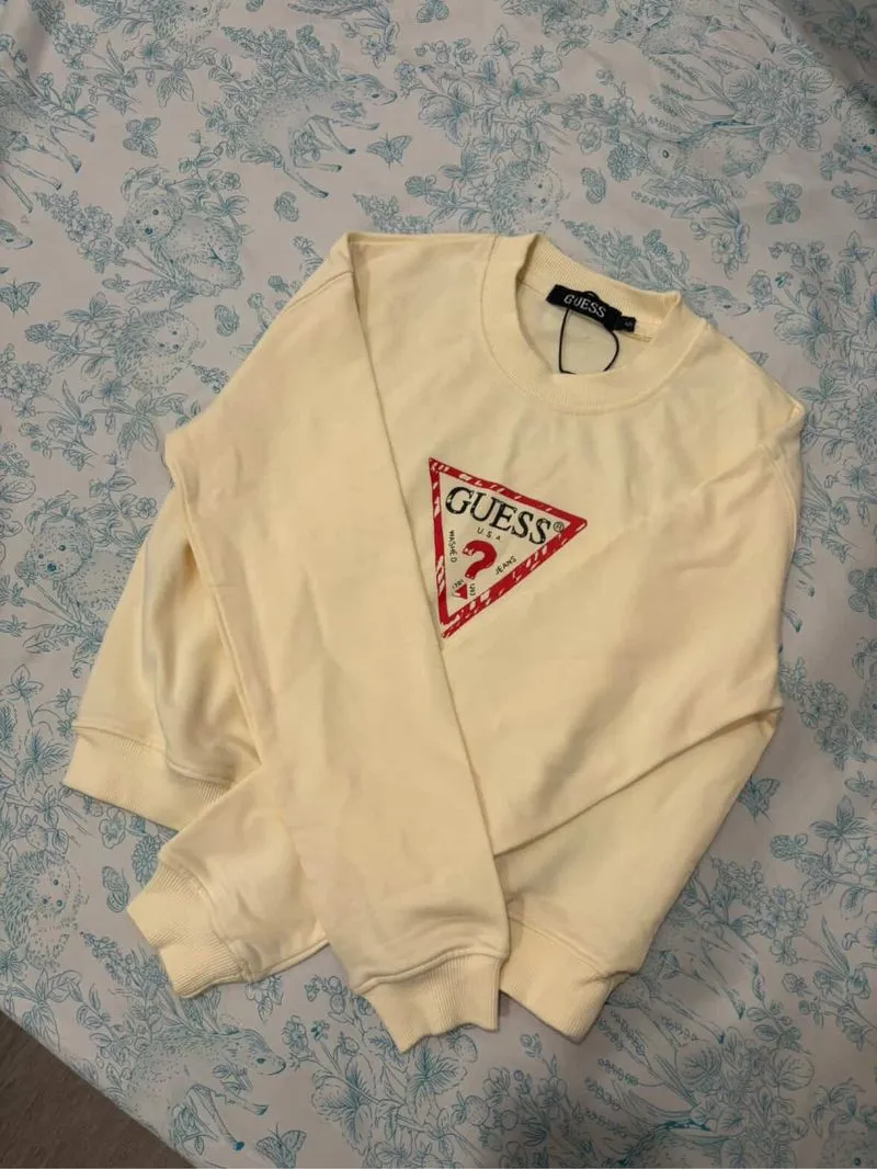 Guess Sweaters Cream photo 1