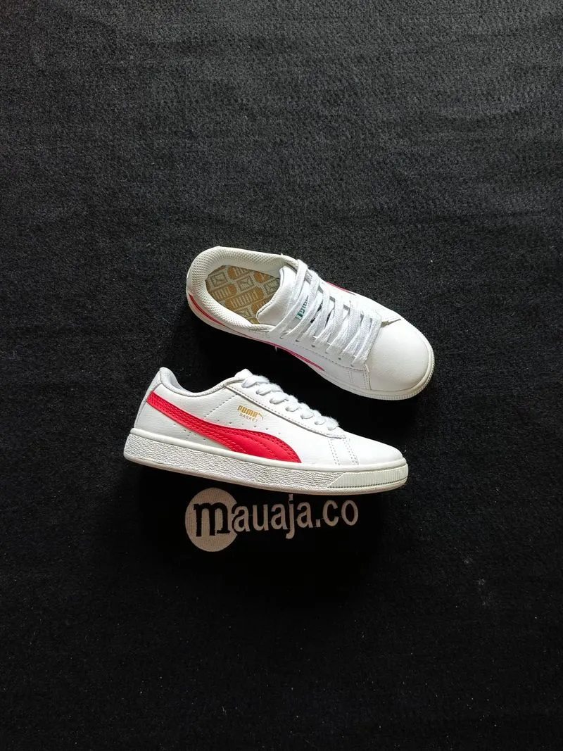 Puma Basket Smash v2 White Red photo 1