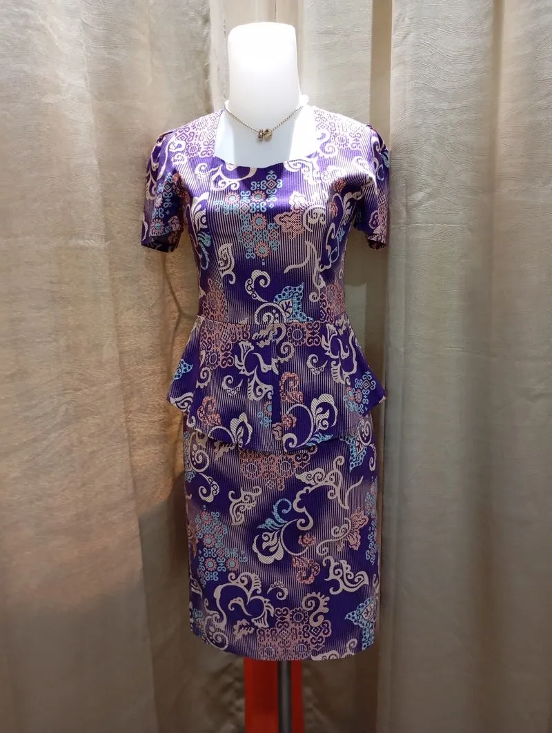 dress batik  photo 1