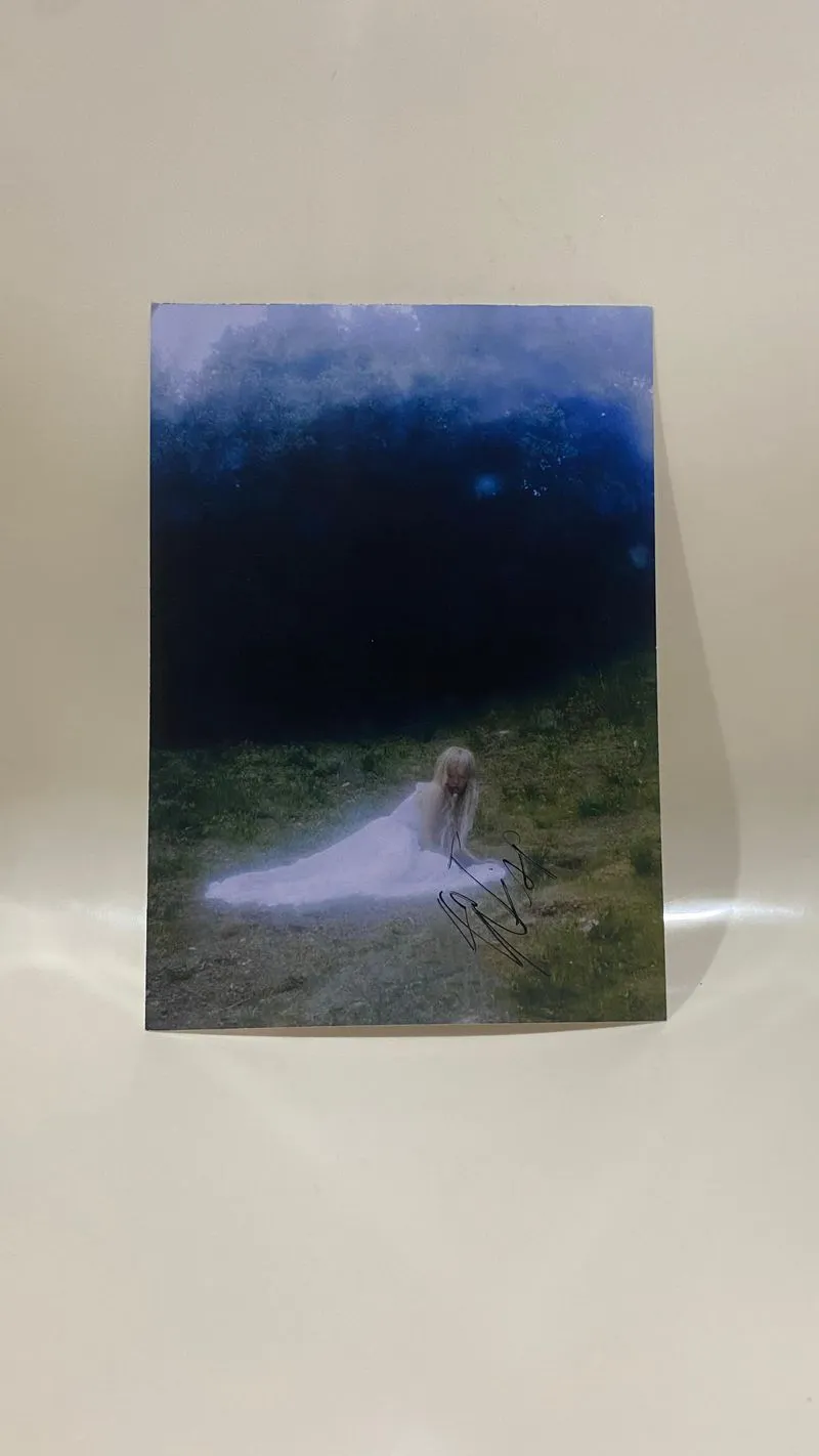 Wisp If Not Winter Album Authentic Autograph photo 1