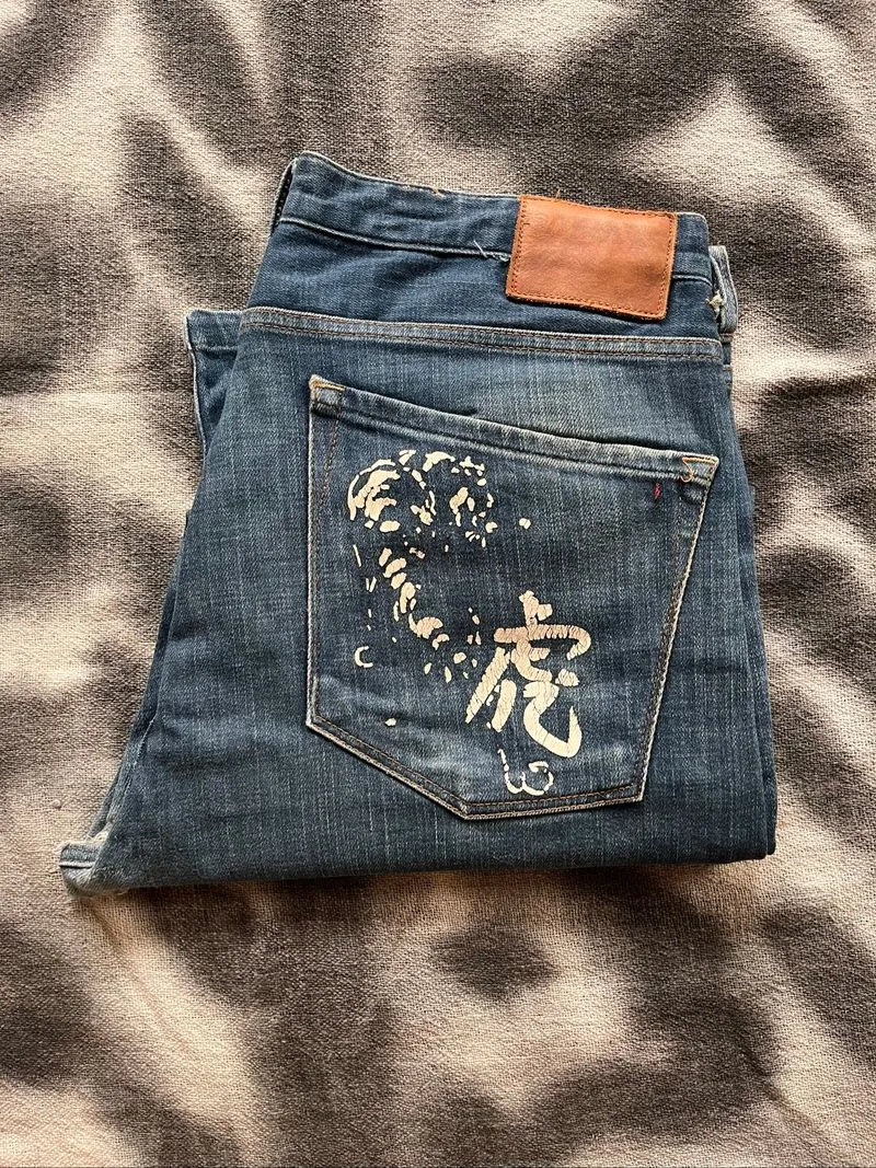 Evisu Japan Selvedge Denim Jeans Original Authentic photo 1