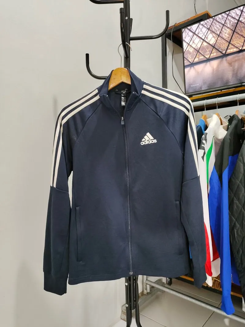Jaket Tracktop Adidas Aeroready Sereno Cut 3-Stripes Origina photo 1
