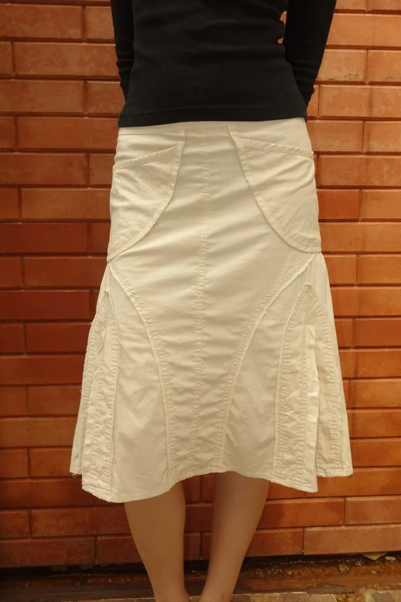 Morgan De Toi cream skirt photo 1