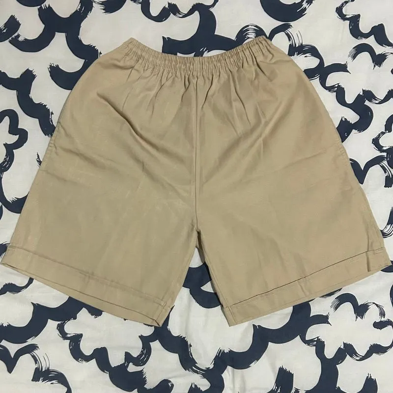 Brown Cream Short Pants photo 1