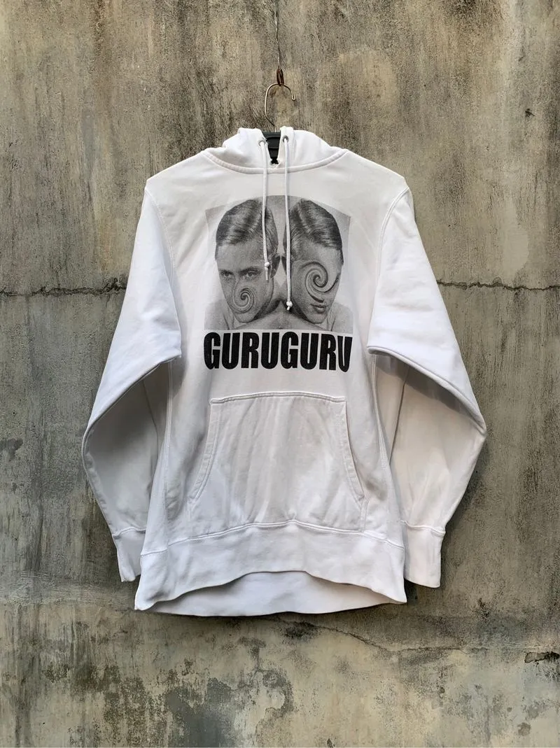AW2006 UNDERCOVER GURUGURU Jun Takahashi White Hoodie photo 1