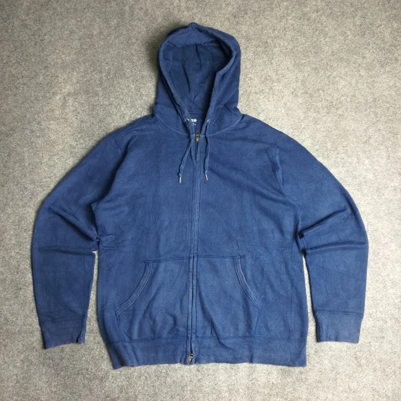 Uniqlo Casual Hoody Pria blue photo 1