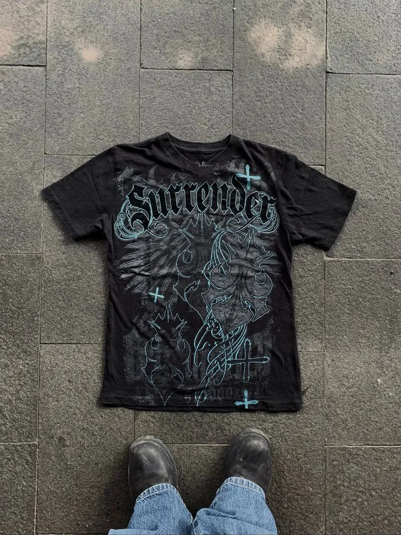 THE RAW UNCUT SURENDER TEE photo 1