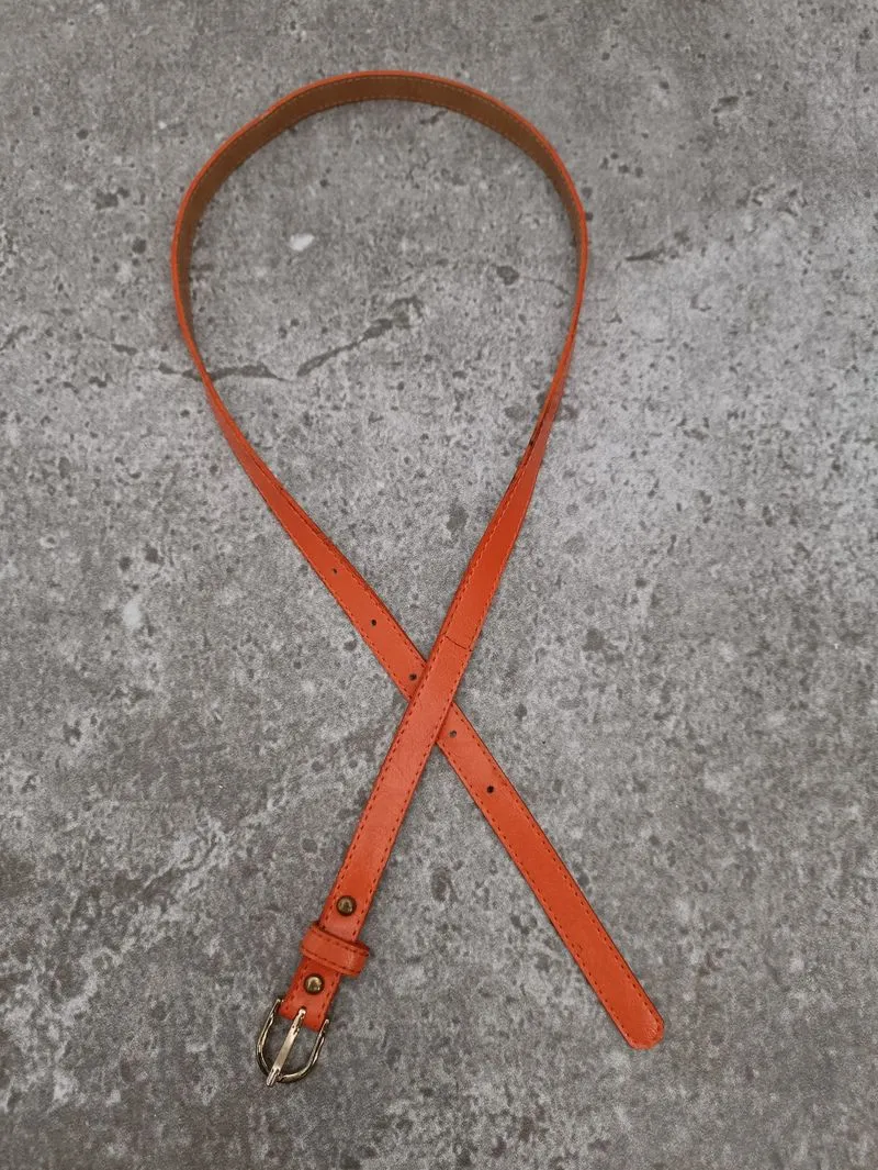 faux leather belt  photo 1