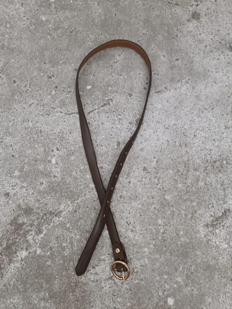 faux leather belt  photo 1