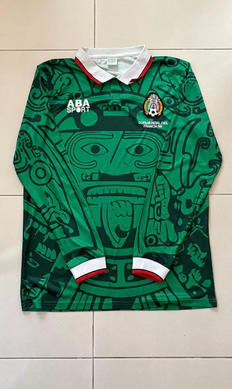1998 MEXICO HOME SHIRT LONG SLEEVE photo 1