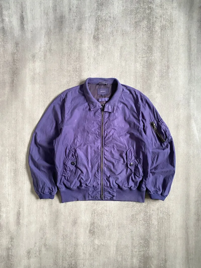 Vintage Gant Harrington Jacket Double Zipper photo 1