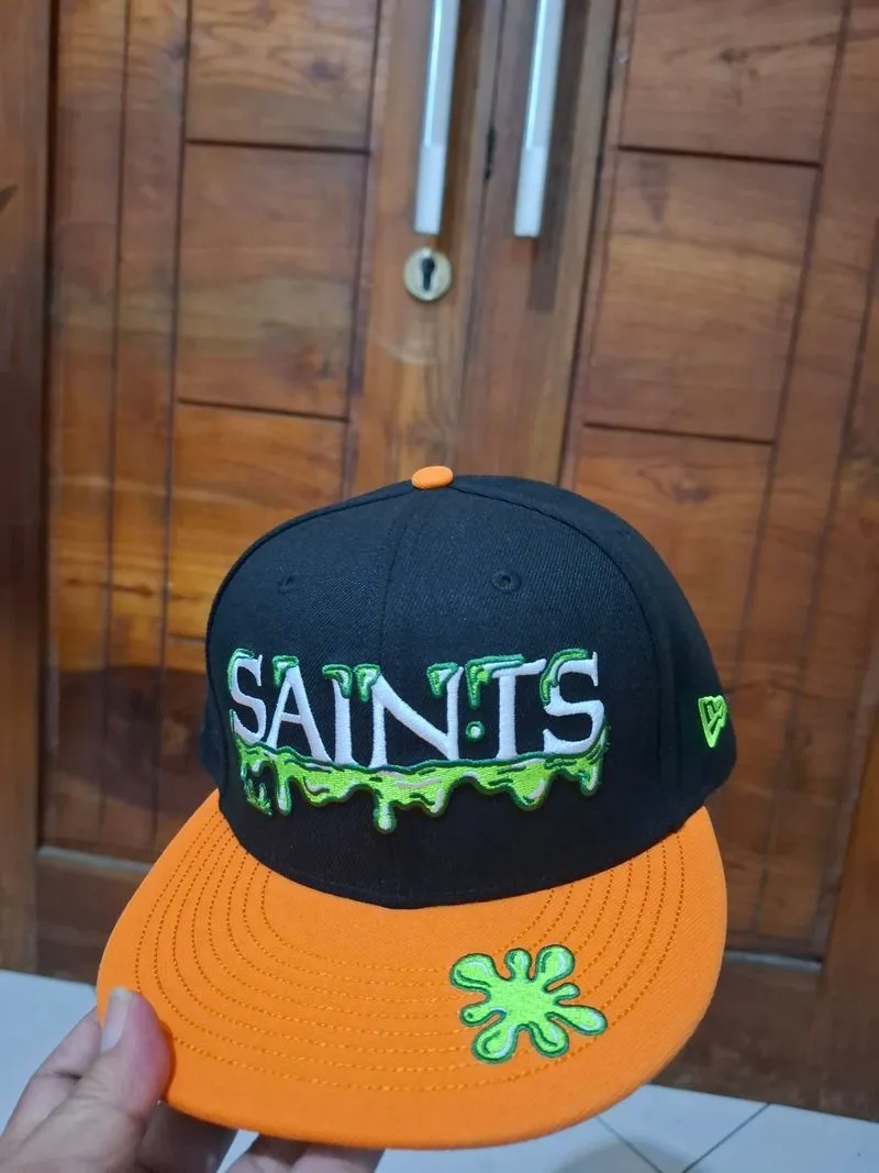 Topi New Era NFL collab Nickelodeon SAINTS photo 1