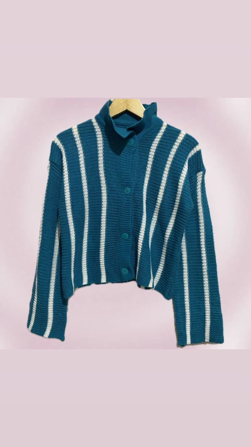 Casual Cardigan Wanita multicolor photo 1