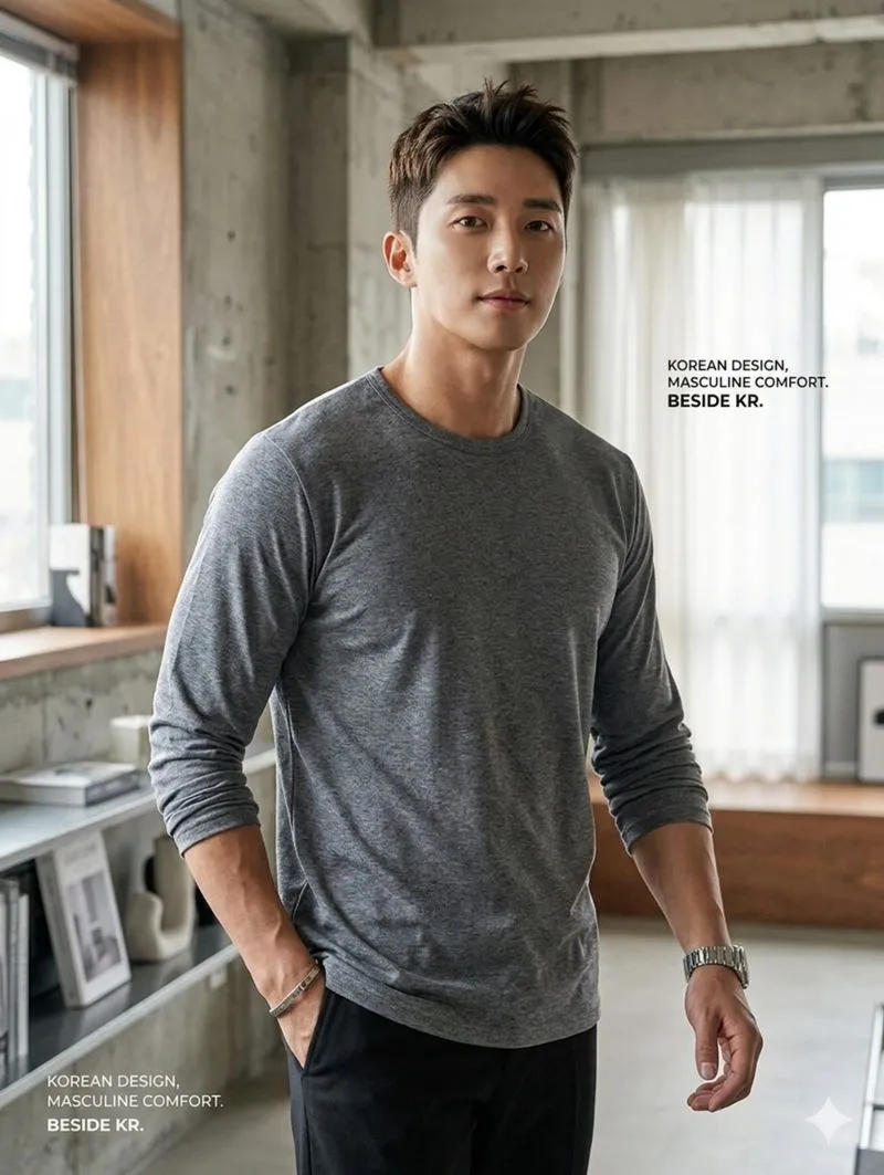 Longsleeve basic O-neck photo 1