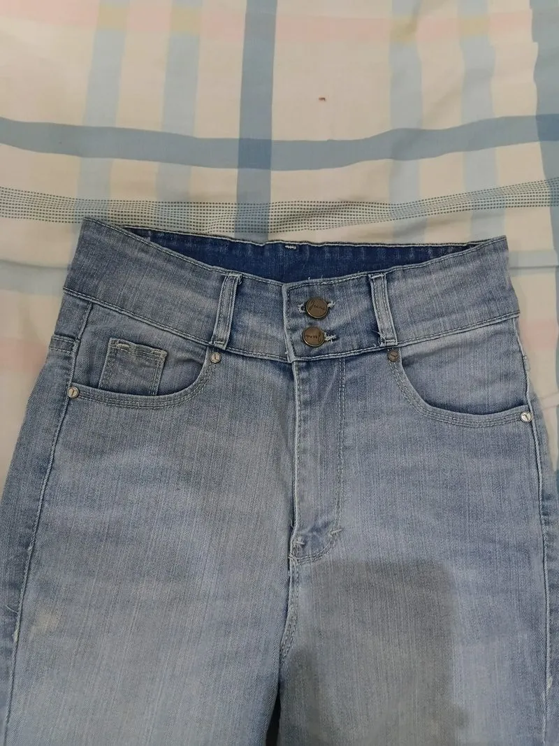Celana Jeans ultra highwaist cutbray photo 1