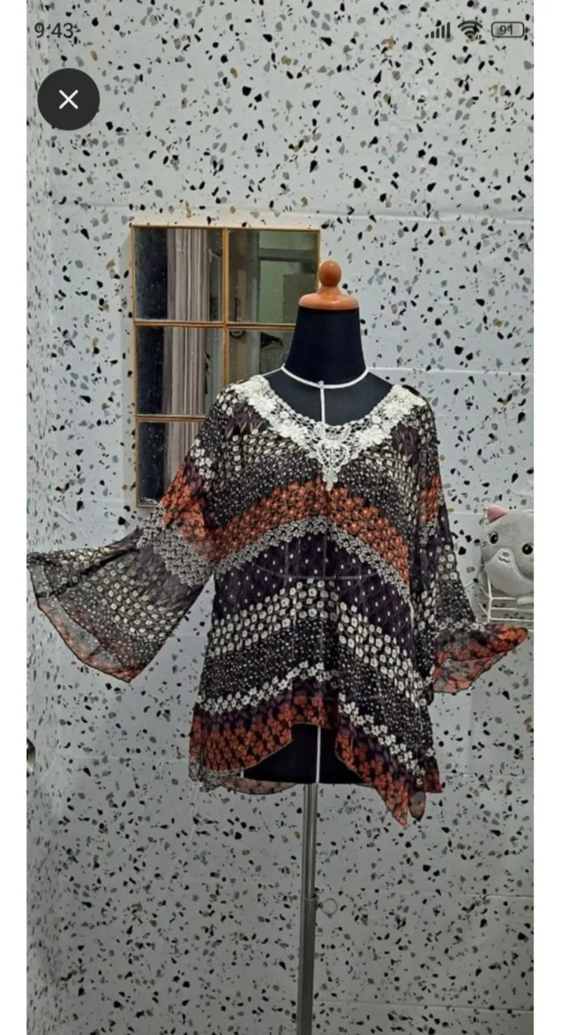 Blouse etnic donpishari photo 1