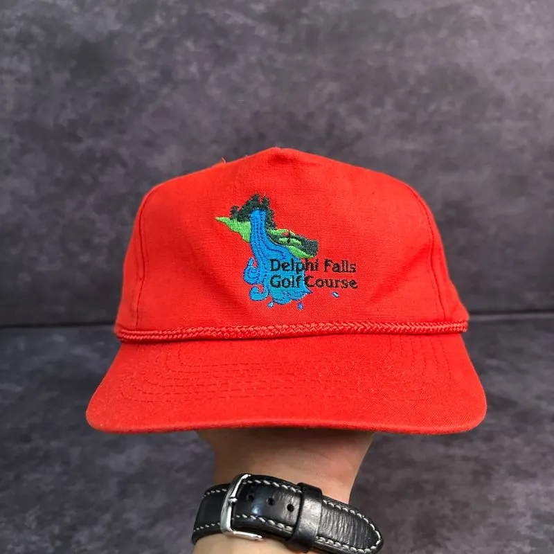 Streetwear Vintage Hat Pria red photo 1