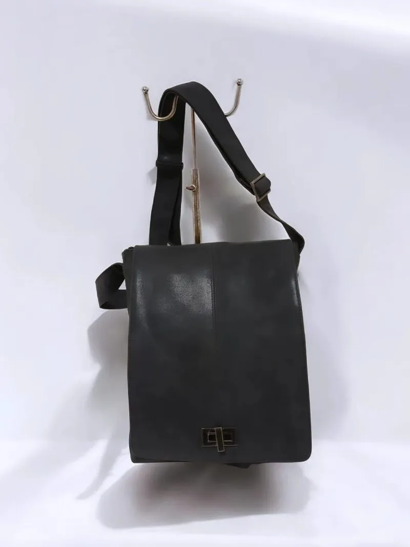 FX Creations Mens Genuine Leather Slingbag Original photo 1