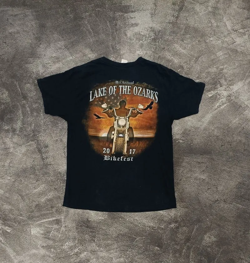 Kaos Gildan BikeFest 2017 Original Tebal photo 1