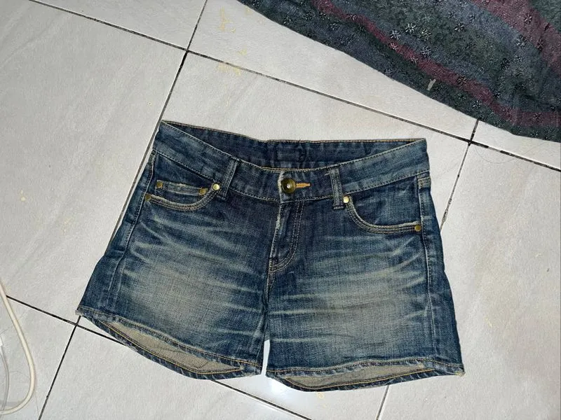 hotpants y2k denim photo 1