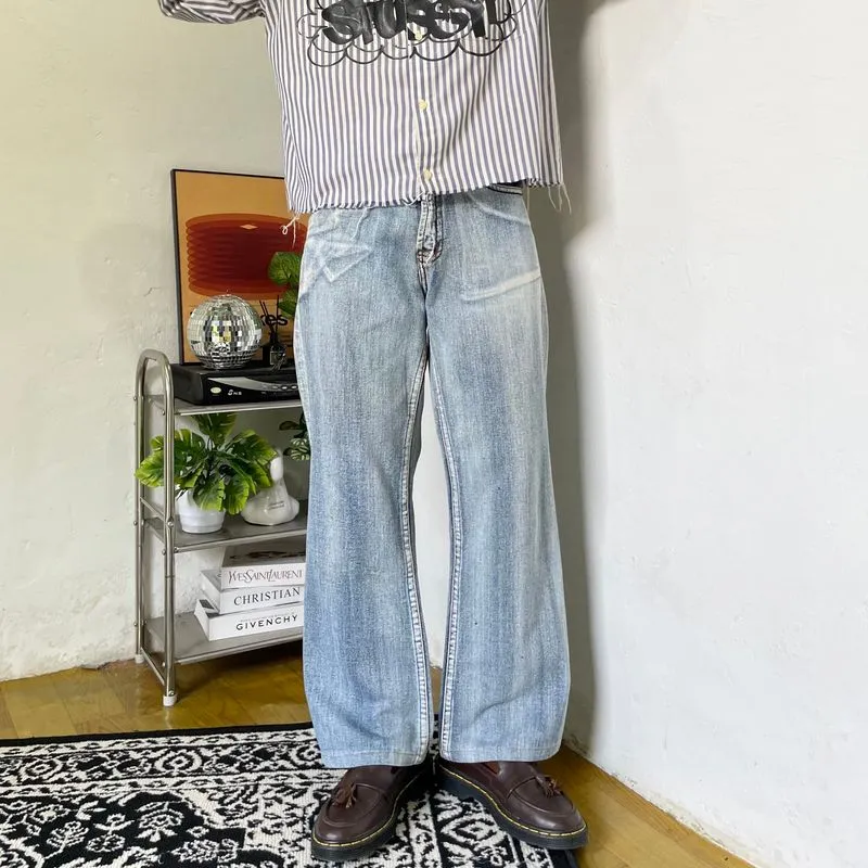 Bluefaded denim loose fit made in USA photo 1