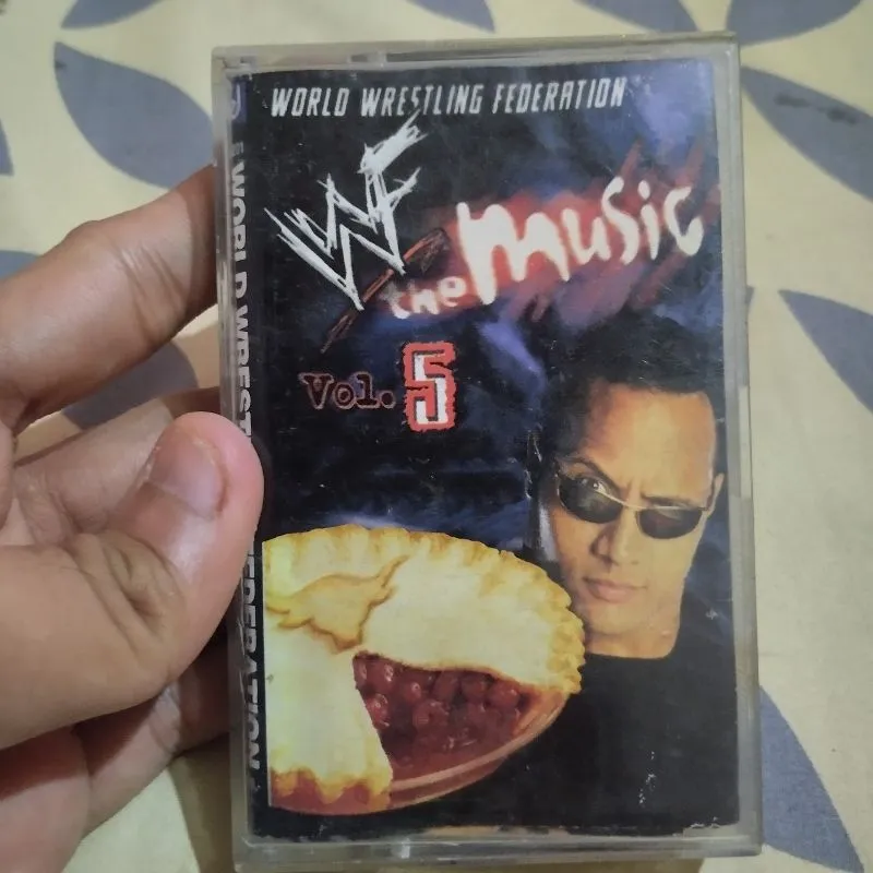 Jual Kaset WWF The Music Vol 5 Wrestling 2001 & Various WWF  photo 1